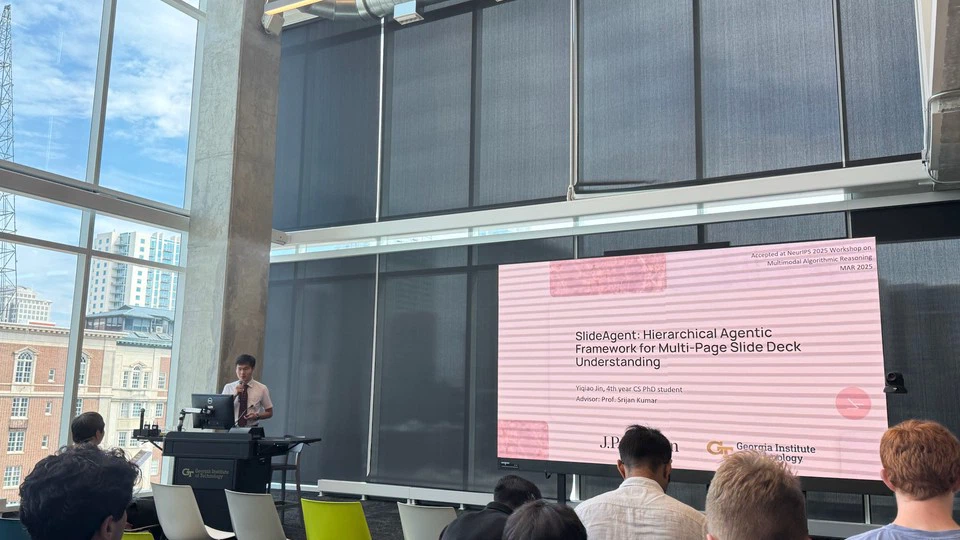 SlideAgent: Hierarchical Agentic Framework for Multi-Page Visual Document Understanding