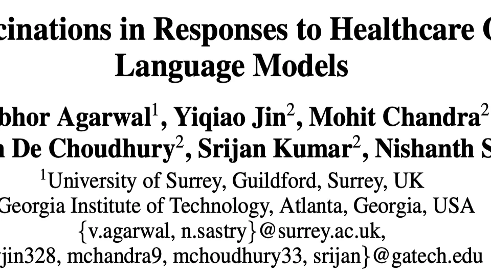MedHalu: Hallucinations in Responses to Healthcare Queries by Large Language Models
